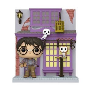 Funko Pop Diagon Alley-Eeylops Owl Imporium with Harry #140
